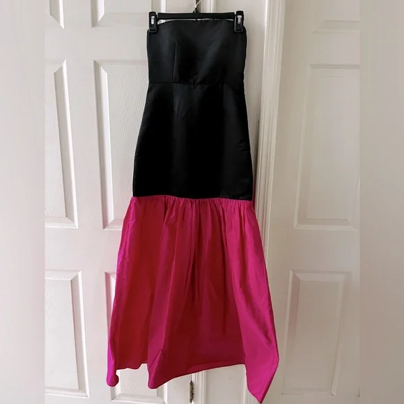 strapless open back dress Cinderella's Pink Dress Music – Jim Shore